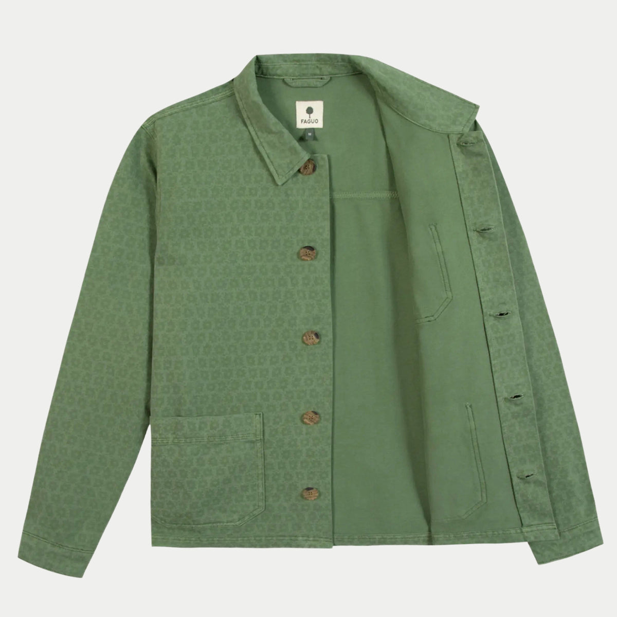 Veste Lorge - Vert Sapin - Faguo - détail 5